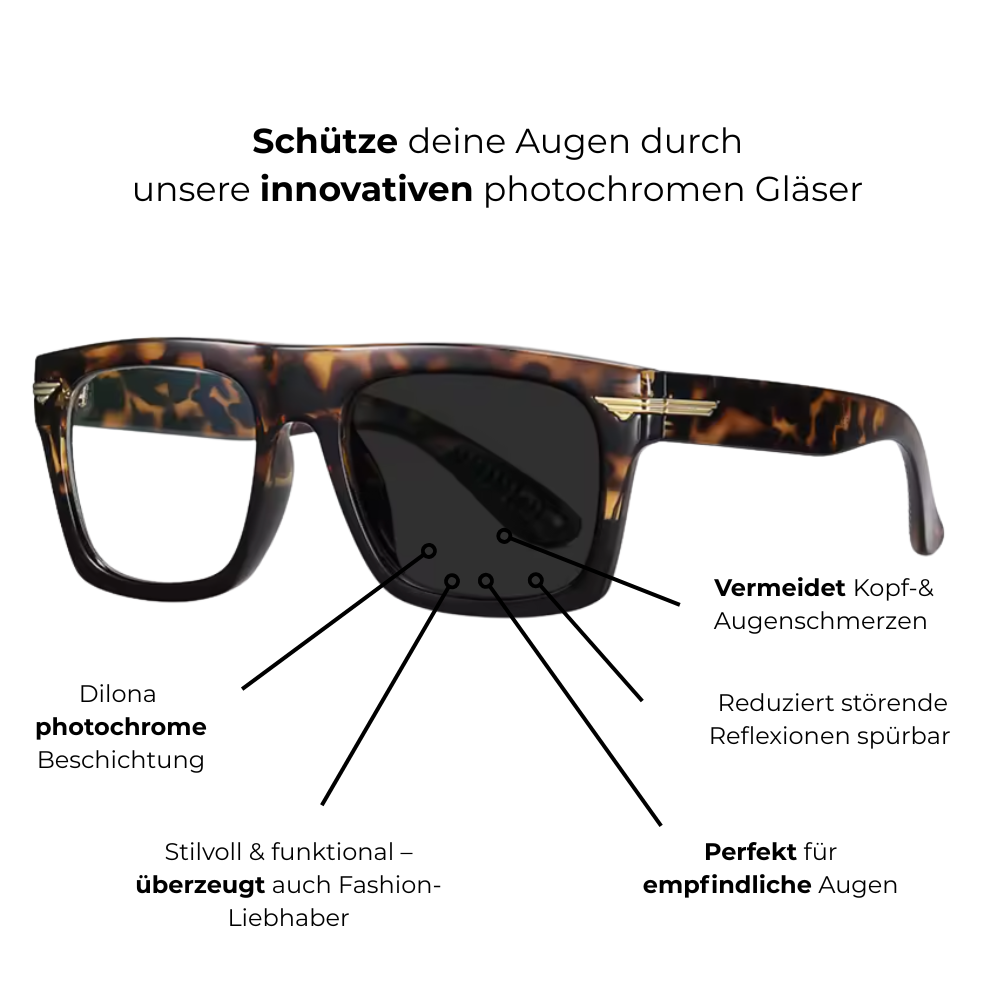 Selbsttönende Brille - "Melano Urban"